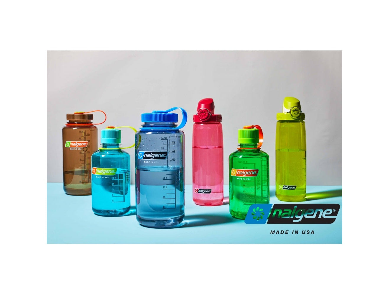 Nalgene Sustain 寬嘴水壼 1000cc 發光綠