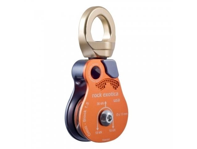 Rock Exotica Omni-Block 1.5" Single Pulley 萬向轉軸單滑輪