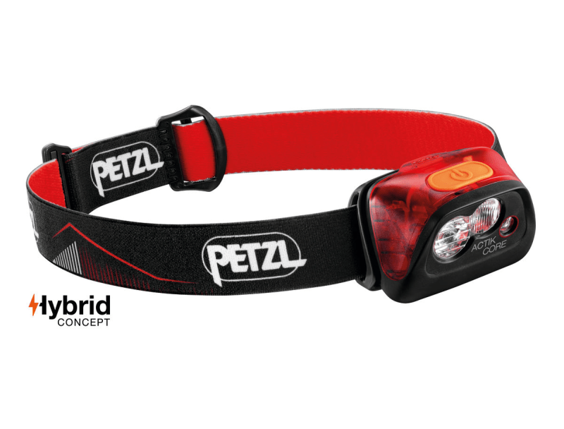 Petzl ACTIK CORE 頭燈 450流明 紅