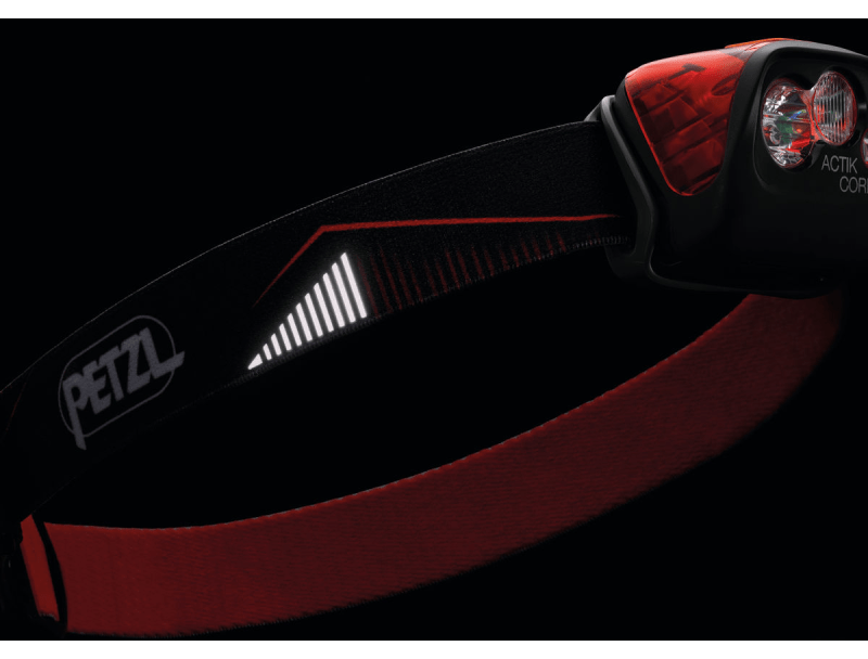 Petzl ACTIK CORE 頭燈 450流明 紅