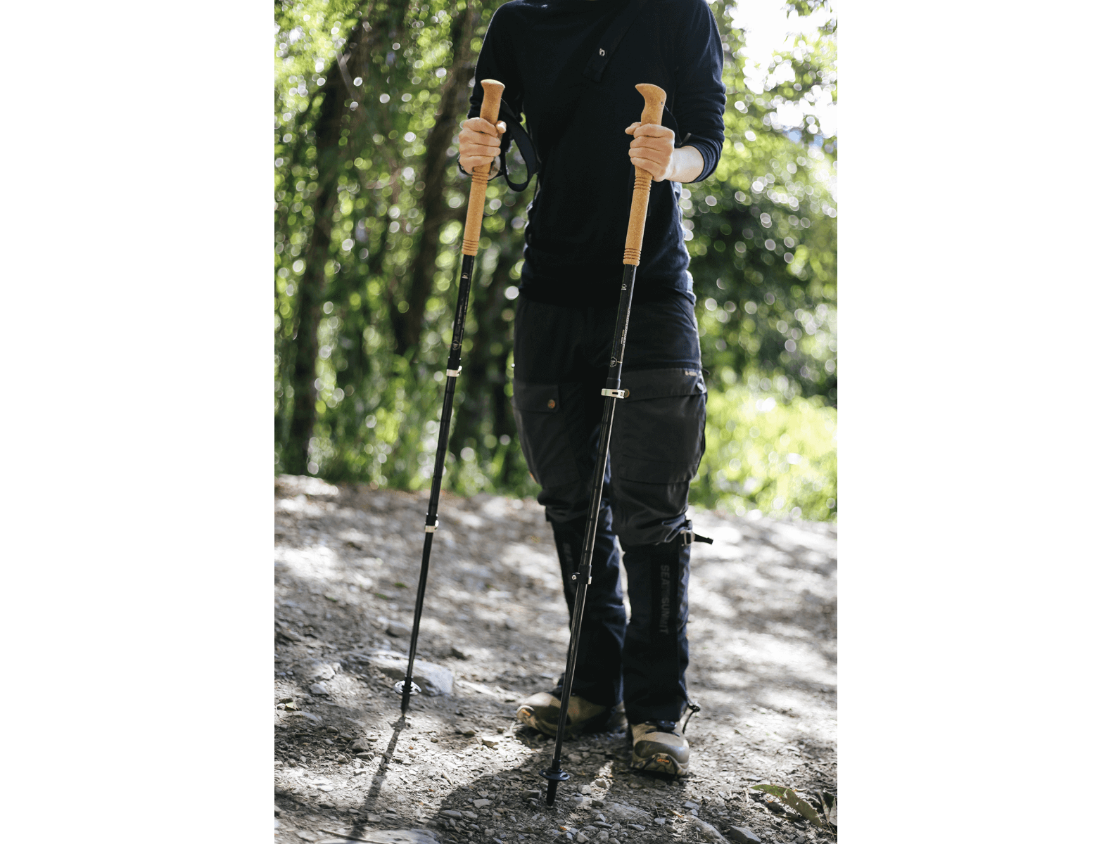 KOMPERDELL CALIMA CARBON CLOUD 1752358-10 全碳纖快扣登山杖 120cm/179g