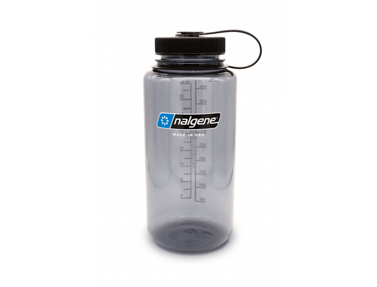 Nalgene水壼 Sustain 寬嘴水壼 1000ml 灰黑