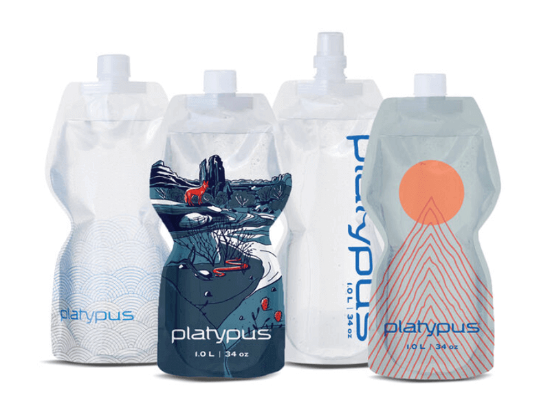 Platypus 軟式運動水瓶 1L 浪濤 SoftBottle BPA free PLP-09251