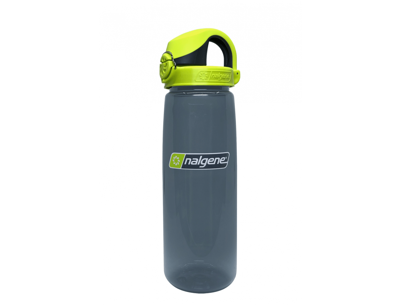 Nalgene水壼 Sustain OTF 運動型水壼 650ml 木炭/萊姆綠木炭蓋