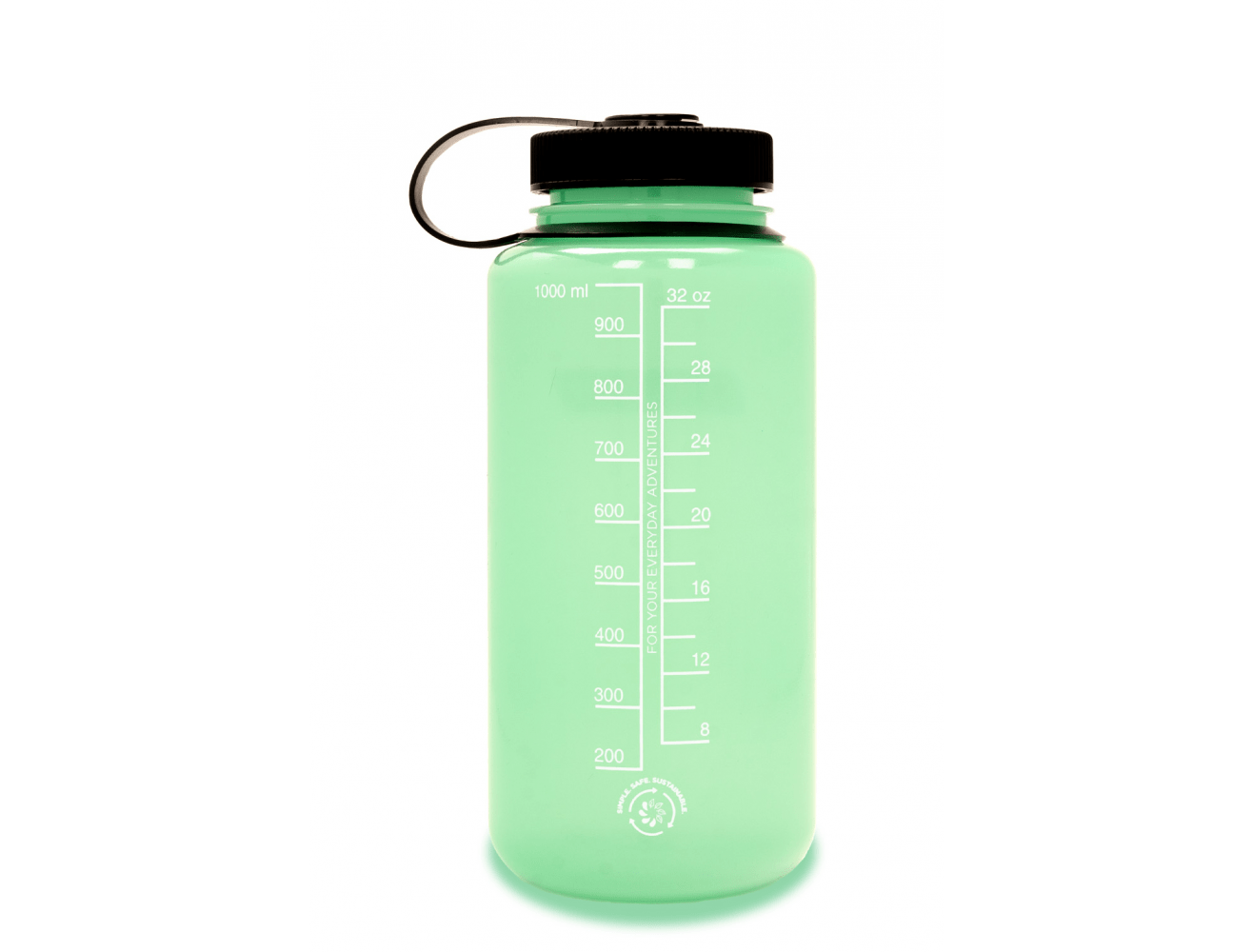 Nalgene Sustain 寬嘴水壼 1000cc 發光綠