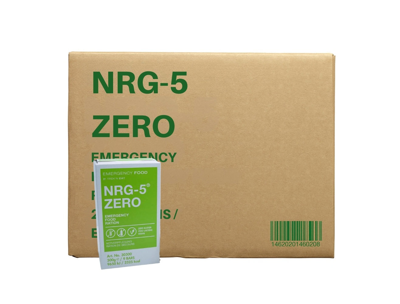 NRG-5 ZERO 德國軍糧 緊急口糧 防災儲備糧食 一箱/24盒