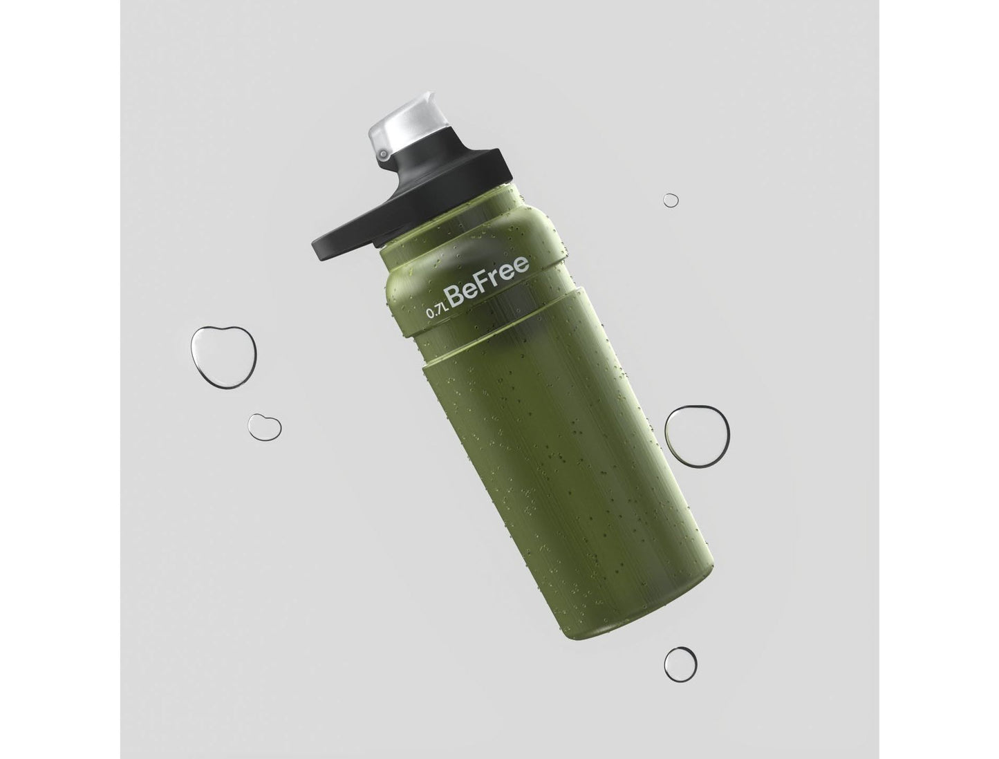 KATADYN 淨水設備 淨水壺 Bottle 0.7L-橄欖綠 BeFree AC Bottle 0.7L Green mabuvalley