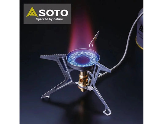 SOTO 穩壓防風分離式登山爐/蜘蛛爐 日本製