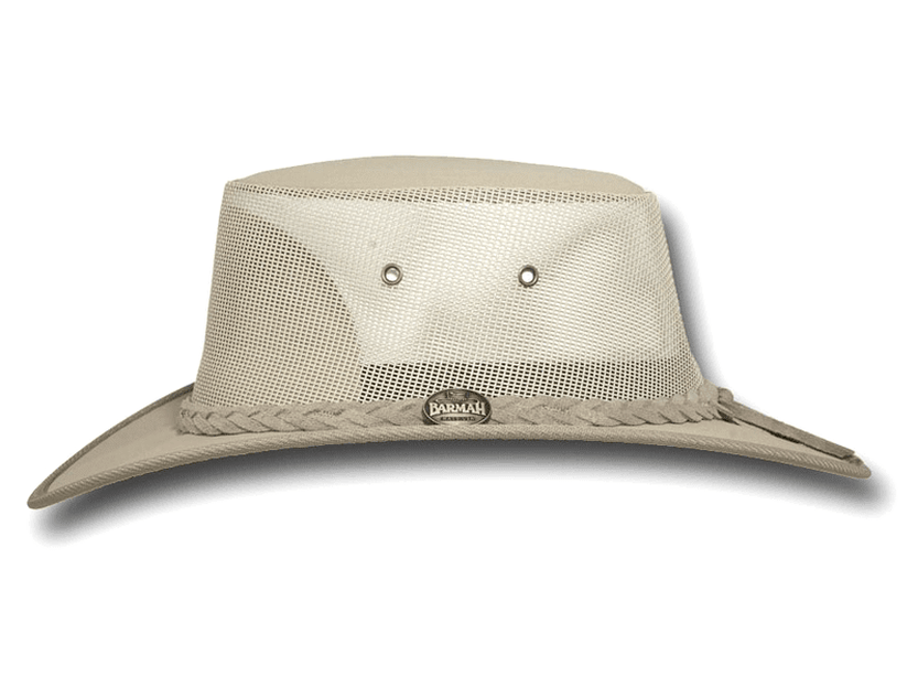 BARMAH HATS 1057BE 巴馬帽 澳洲經典帆布牛仔帽/圓盤帽 米色
