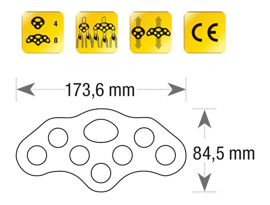 BEAL AIRPORT 8 8孔分力盤 mabuvalley