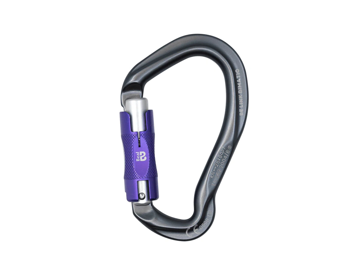 BEAL BE LINK BI MATIC 鋁合金D型兩段自動上鎖鉤環