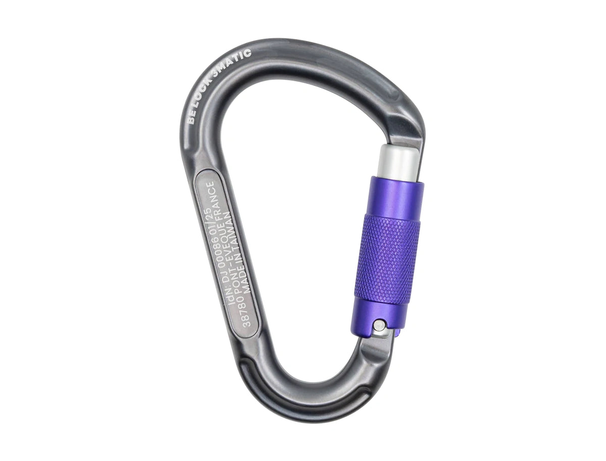 BEAL BE LOCK 3 MATIC 鋁合金梨型三段自動上鎖鉤環