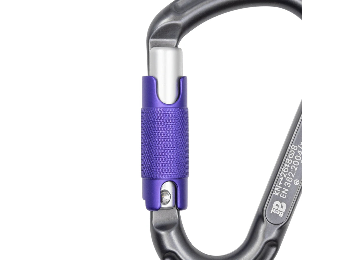 BEAL BE LOCK 3 MATIC 鋁合金梨型三段自動上鎖鉤環