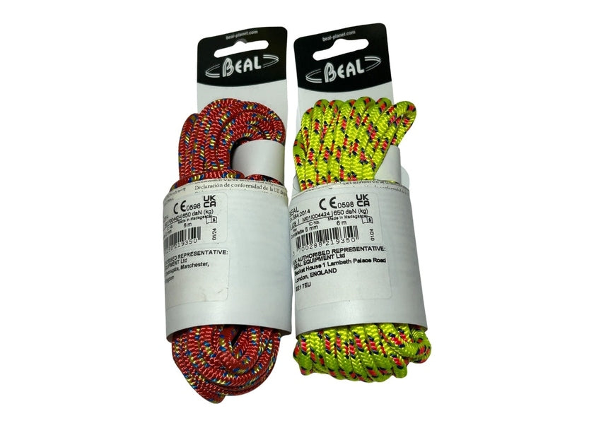 BEAL CORDELETTES 5mm x 6M 輔助繩 / 顏色隨機出貨