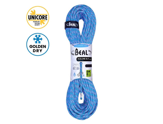 BEAL ICE LINE 8.1mm 動力繩 GOLDEN DRY mabuvalley