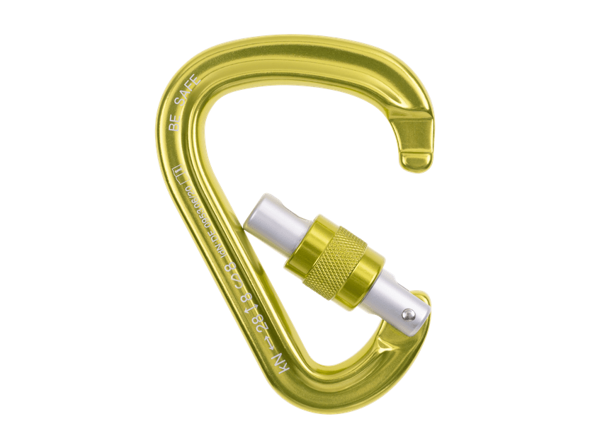 BEAL BE SAFE SCREW 鋁合金梨型有鎖鉤環