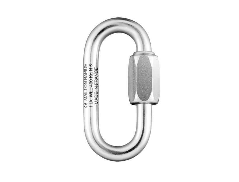 BEAL STANDARD GALVA 鋼製橢圓形環扣 10mm