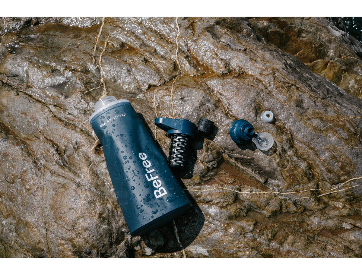 KATADYN 淨水設備 BeFree AC 個人隨身濾水器 0.5L 岩石藍 BeFree AC Filter 0.5L Slate Blue