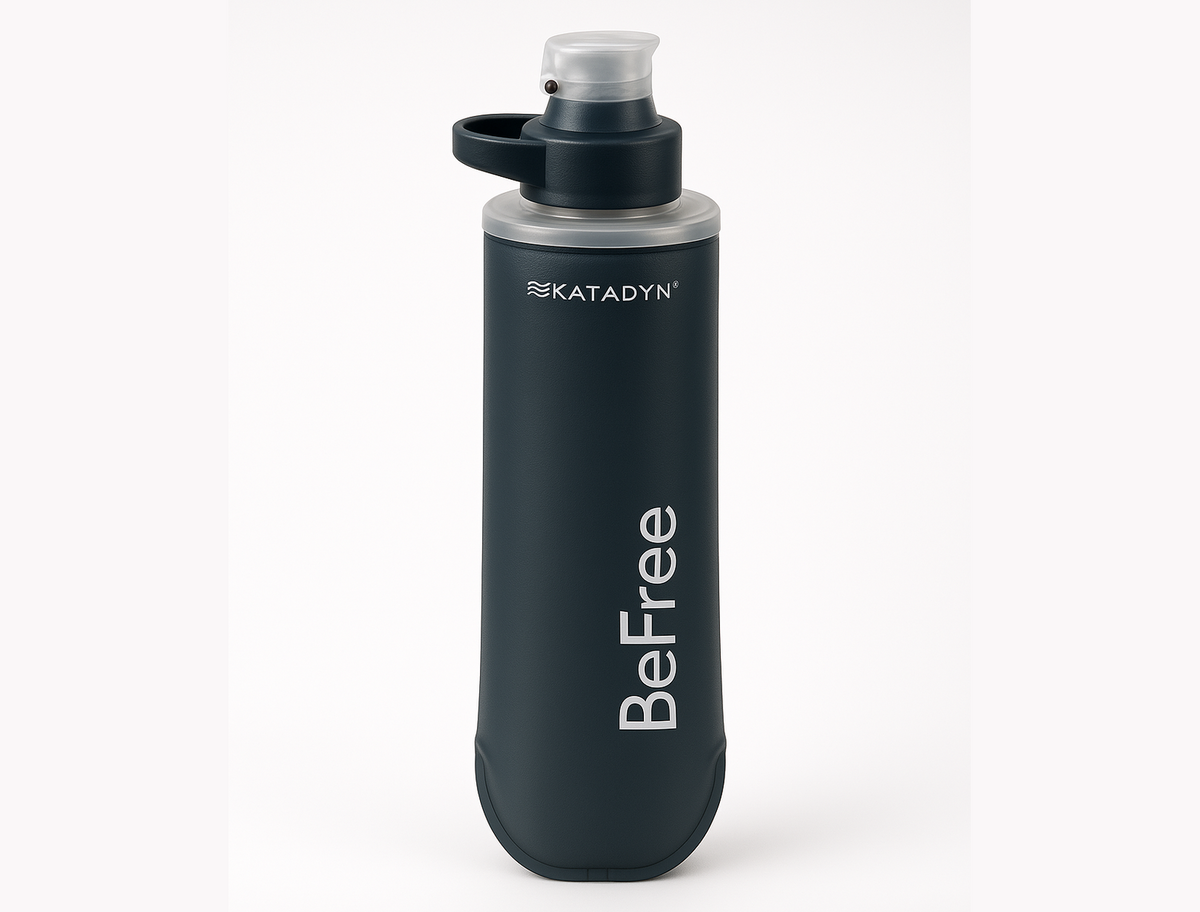 KATADYN 淨水設備 BeFree AC 個人隨身濾水器 0.5L 岩石藍 BeFree AC Filter 0.5L Slate Blue