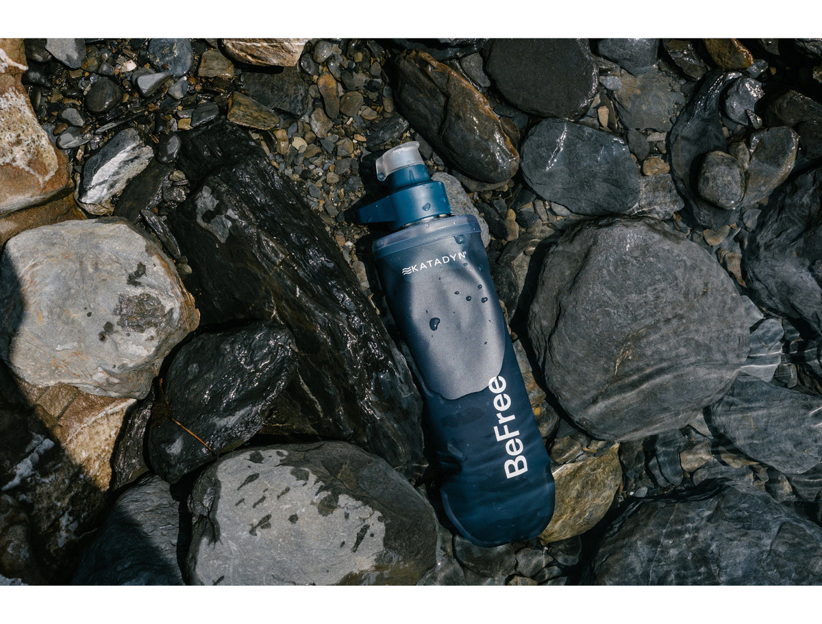 KATADYN 淨水設備 BeFree AC 個人隨身濾水器 0.5L 岩石藍 BeFree AC Filter 0.5L Slate Blue