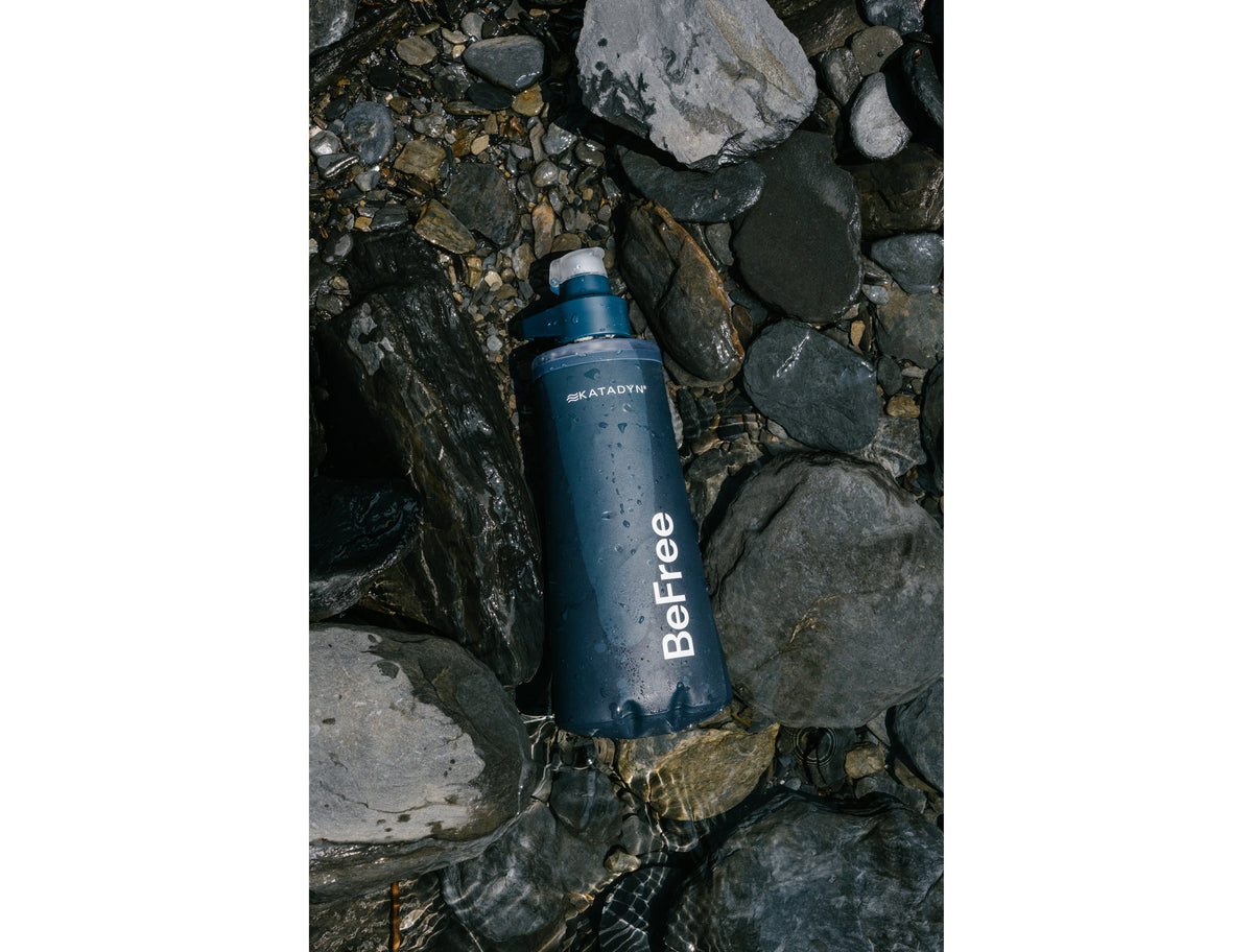 KATADYN 淨水設備 BeFree AC 個人隨身濾水器 1.0L 岩石藍 BeFree AC Filter 1.0L Slate Blue