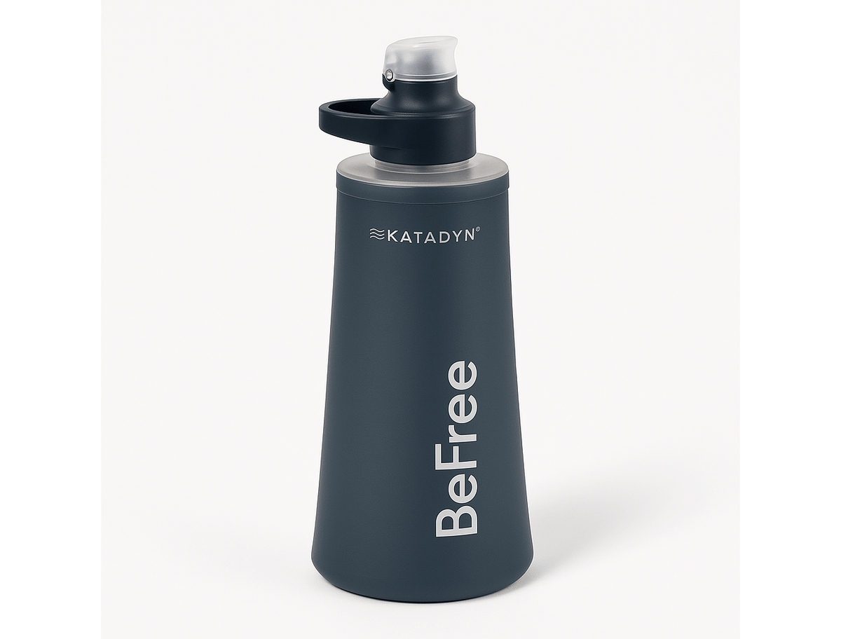 KATADYN 淨水設備 BeFree AC 個人隨身濾水器 1.0L 岩石藍 BeFree AC Filter 1.0L Slate Blue