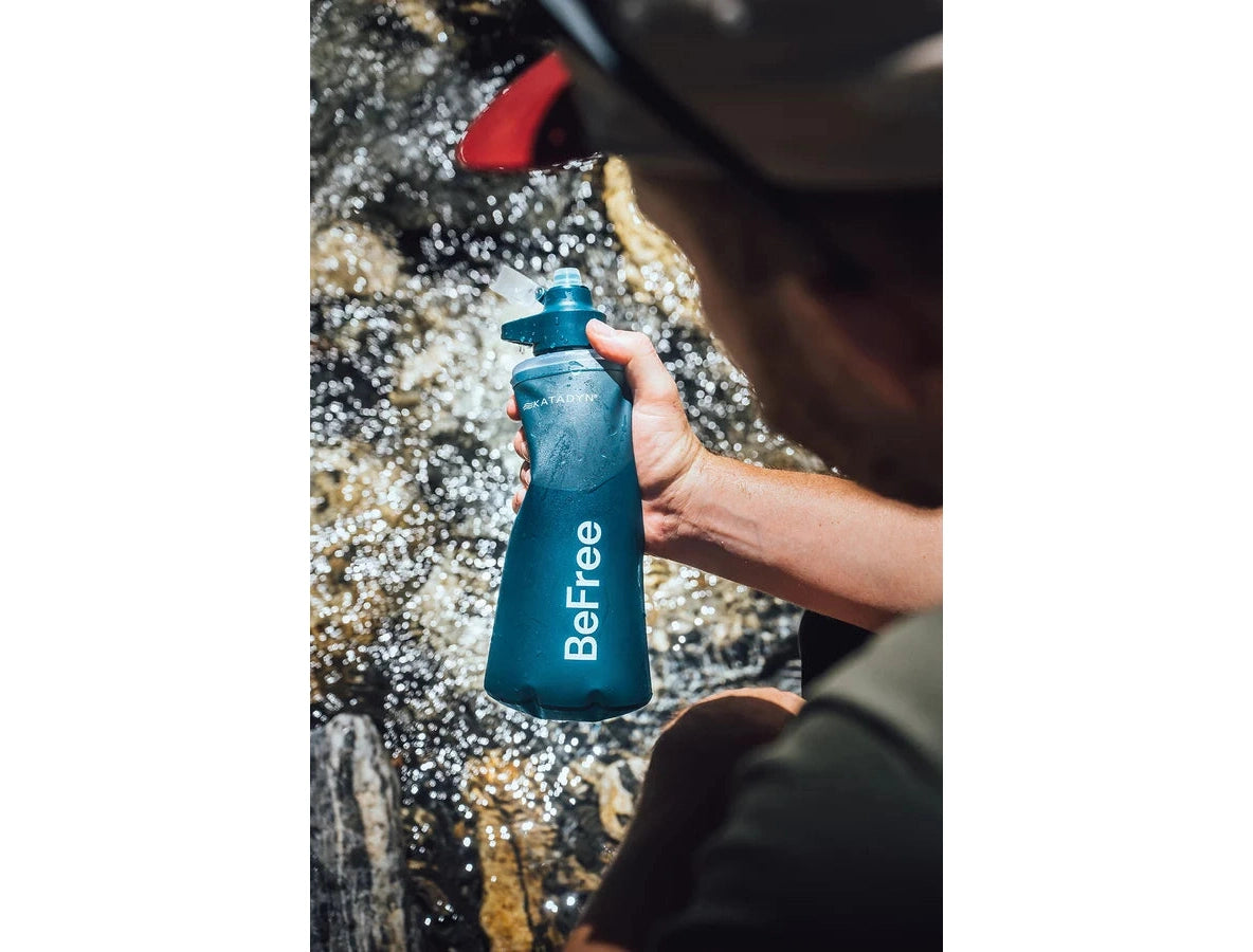 KATADYN 淨水設備 BeFree AC 個人隨身濾水器 1.0L 岩石藍 BeFree AC Filter 1.0L Slate Blue