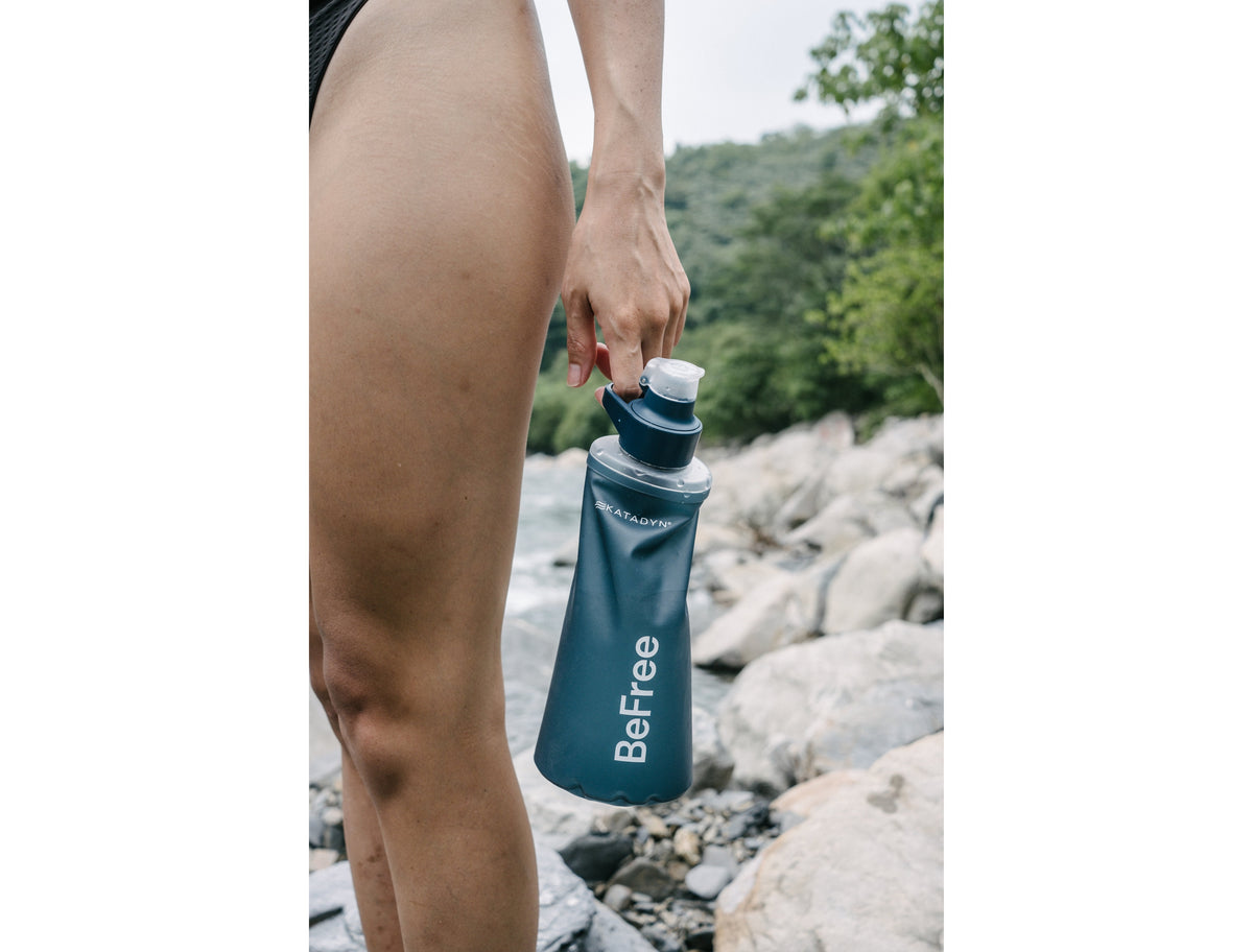 KATADYN 淨水設備 BeFree AC 個人隨身濾水器 1.0L 岩石藍 BeFree AC Filter 1.0L Slate Blue
