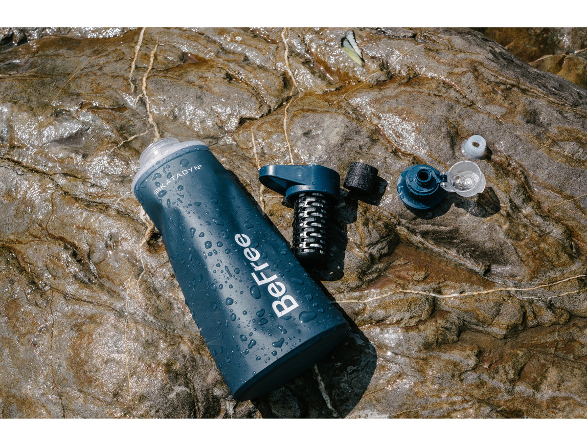 KATADYN 淨水設備 BeFree AC 個人隨身濾水器 1.0L 岩石藍 BeFree AC Filter 1.0L Slate Blue