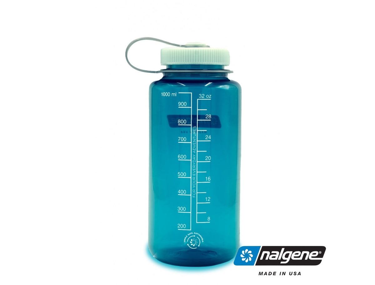 Nalgene水壼 Sustain 寬嘴水壼 1000ml 鱒魚綠