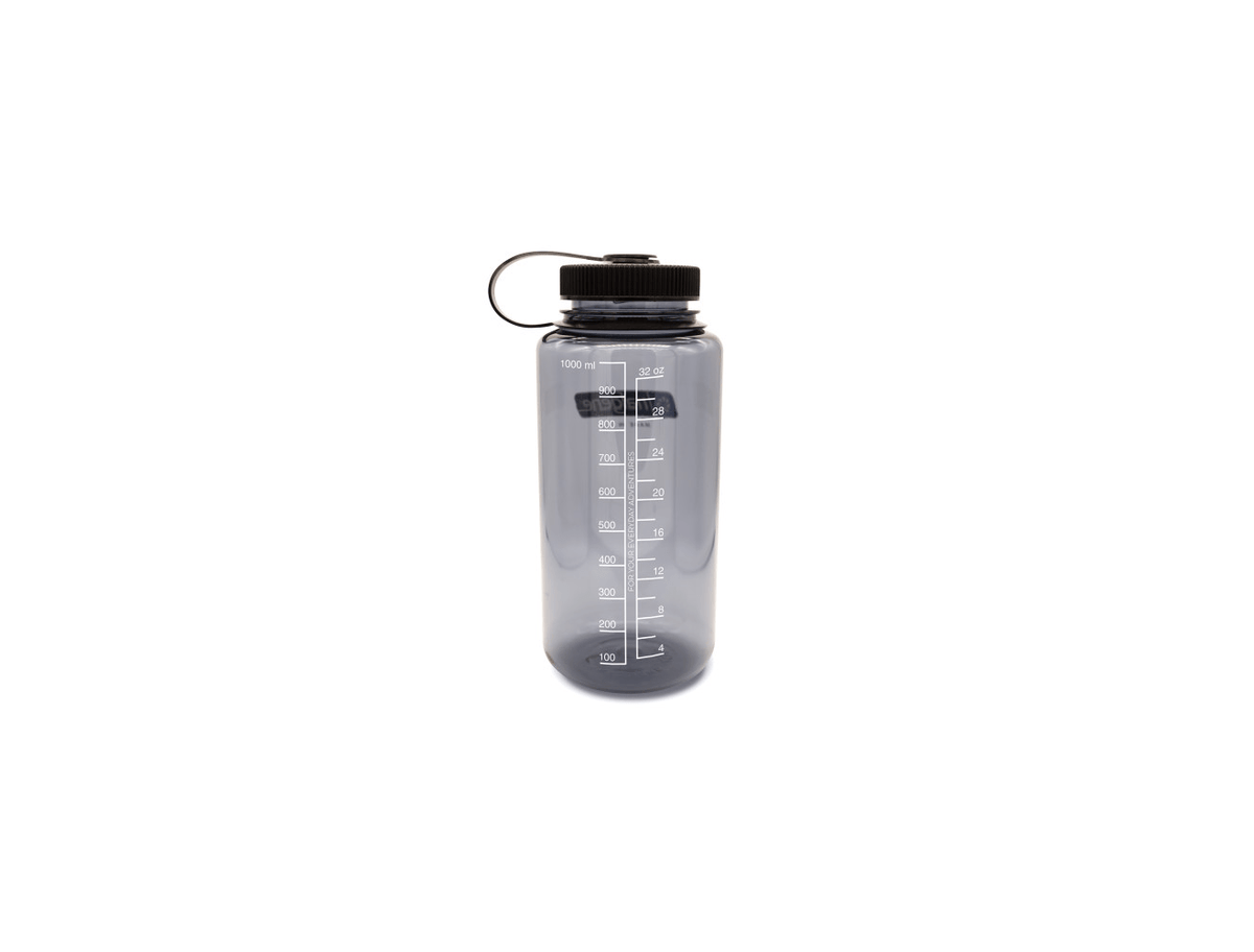 Nalgene水壼 Sustain 寬嘴水壼 1000ml 灰黑