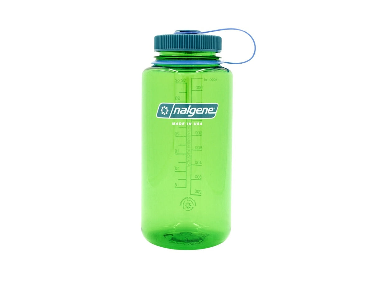 Nalgene水壼 Sustain 寬嘴水壼 1000ml 鸚鵡綠