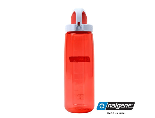Nalgene水壼 Sustain OTF 運動型水壼 650ml 珊瑚紅/冰霜蓋 mabuvalley