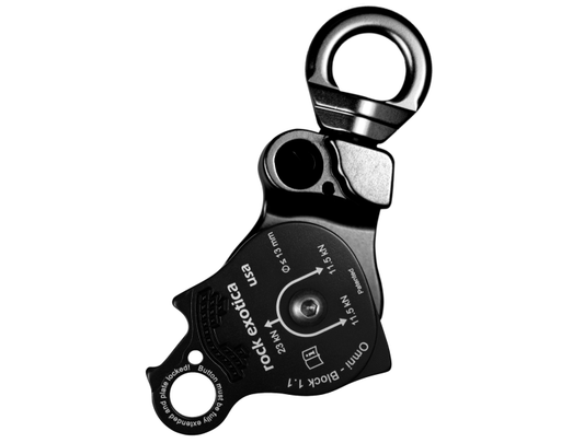 Rock Exotica Omni-Block 1.1" Single Pulley 萬向轉軸單滑輪 mabuvalley