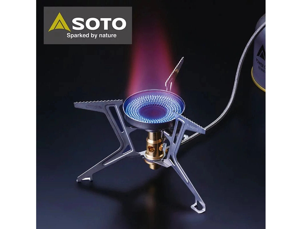 SOTO 穩壓防風分離式登山爐/蜘蛛爐 SOD-331 日本製