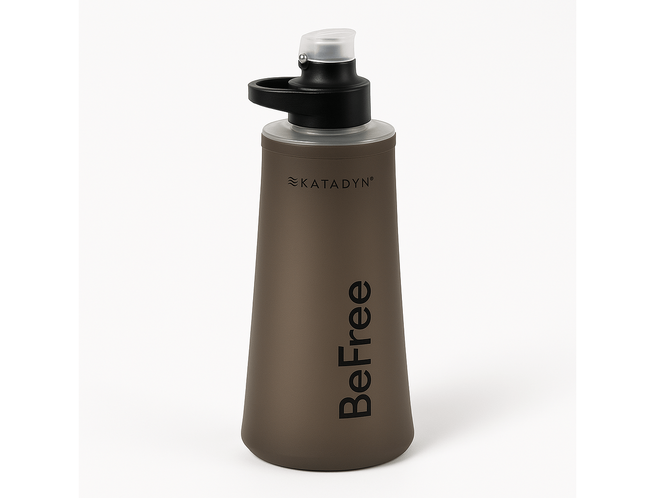KATADYN 淨水設備 BeFree AC 個人隨身濾水器加厚款 1.0L 經典黑