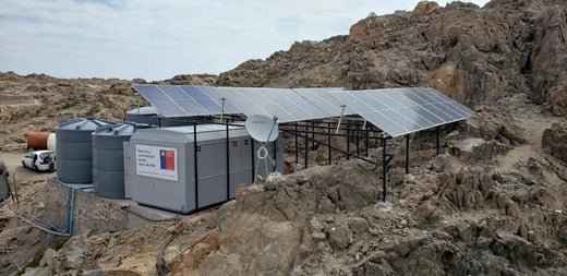 LB-2800F 為智利無電力供給的漁村提供淡水