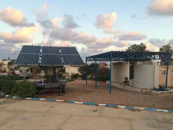 LB-1800F 移動式太陽能裝置為埃及偏遠沙漠社區提供安全飲用水