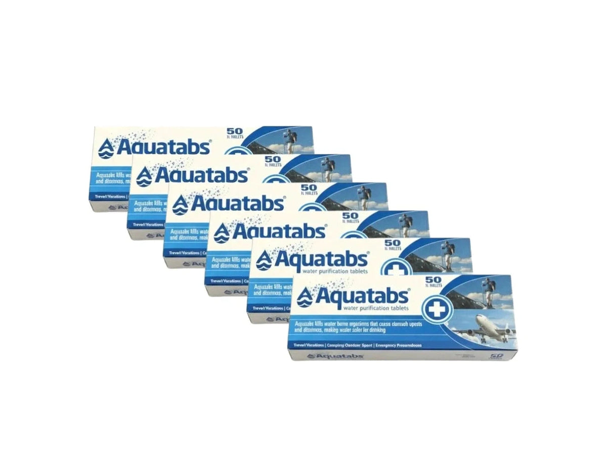 Aquatabs 淨水錠 50 Tablets 六入組