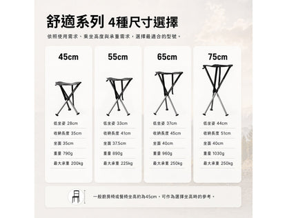 Walkstool Swedish Professional Folding Stool Comfort Series | Four Sizes thumbnail 11
