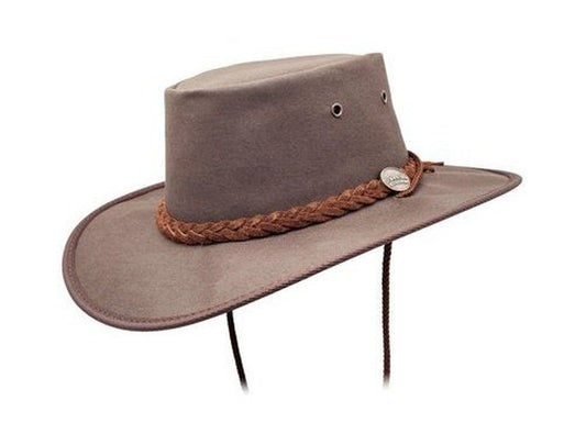 BARMAH HATS 1050BR 帆布牛仔帽/圓盤帽 棕色 BARMAH HATS