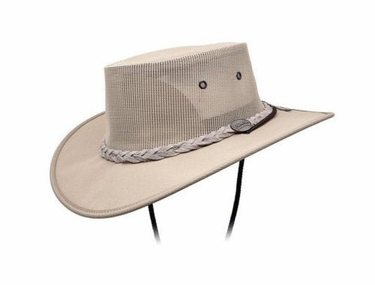 BARMAH HATS 1057BE 帆布牛仔帽/圓盤帽 米色 BARMAH HATS