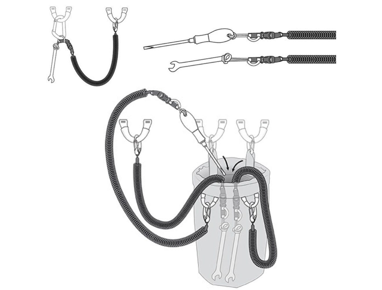 BEAL AIR LEASH 工具吊環 失手繩