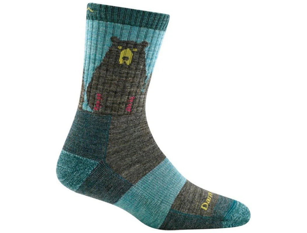 Darn Tough Bear Town Micro Crew Lightweight Cushion 羊毛保暖襪 1970 女