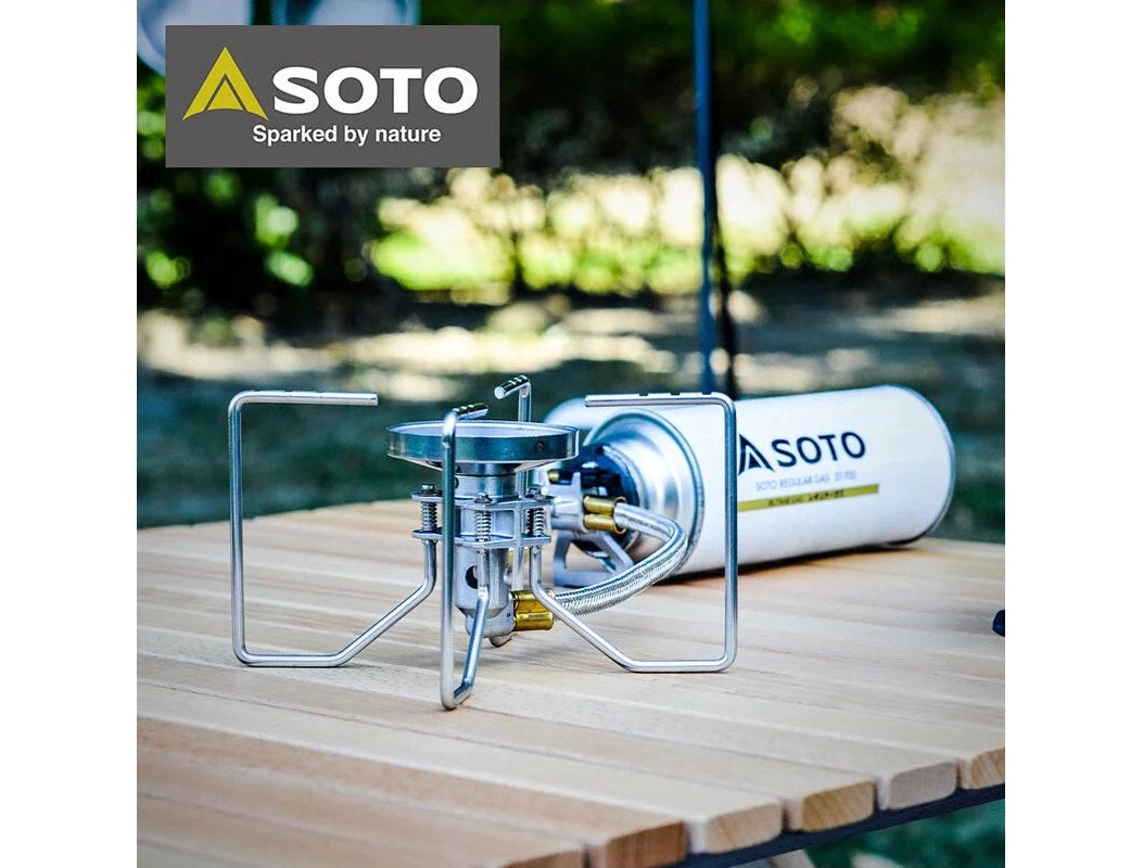 SOTO 穩壓防風分離式登山爐/蜘蛛爐 ST-330 日本製