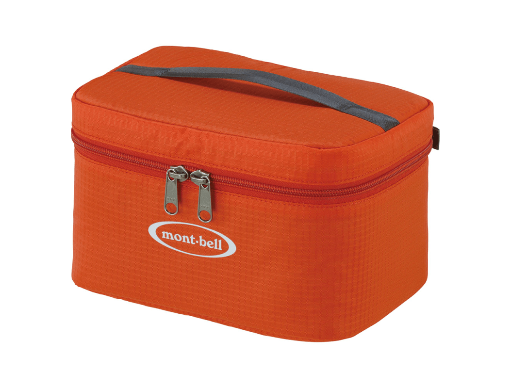 Mont-bell 保冷袋 4L 橘紅/芥末黃 Cooler Box 1124239
