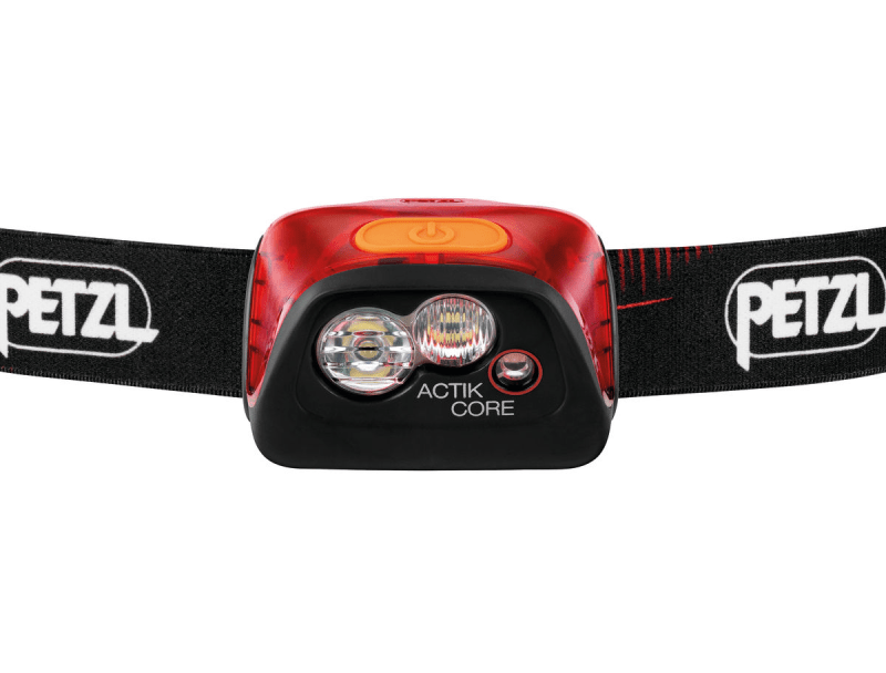 Petzl ACTIK CORE 頭燈 450流明 紅