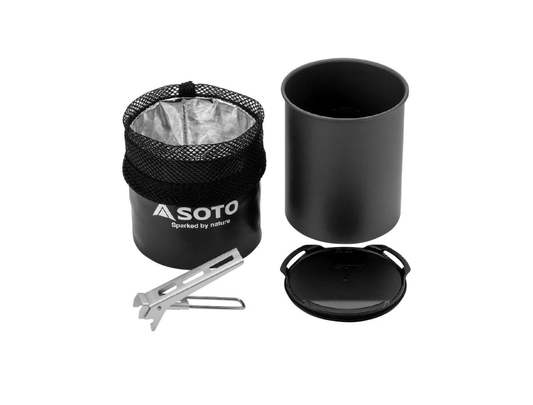 SOTO 輕便鋁杯 4件烹調組 SOD-522