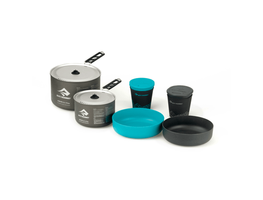 Sea To Summit ALPHA SET 鋁合金折疊鍋具組 2.2 含兩人餐具/765g STSAKI5004