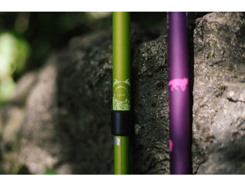 KOMPERDELL TRAILBLAZER KIDS PINK 1642312-10 兒童鋁合金登山杖 105cm/172g